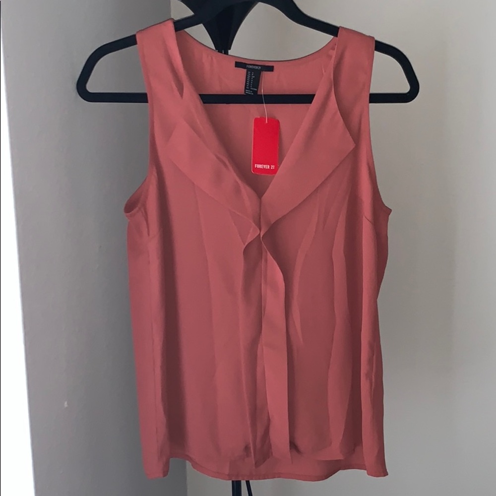 F21 Rust Orange Top (SMALL)